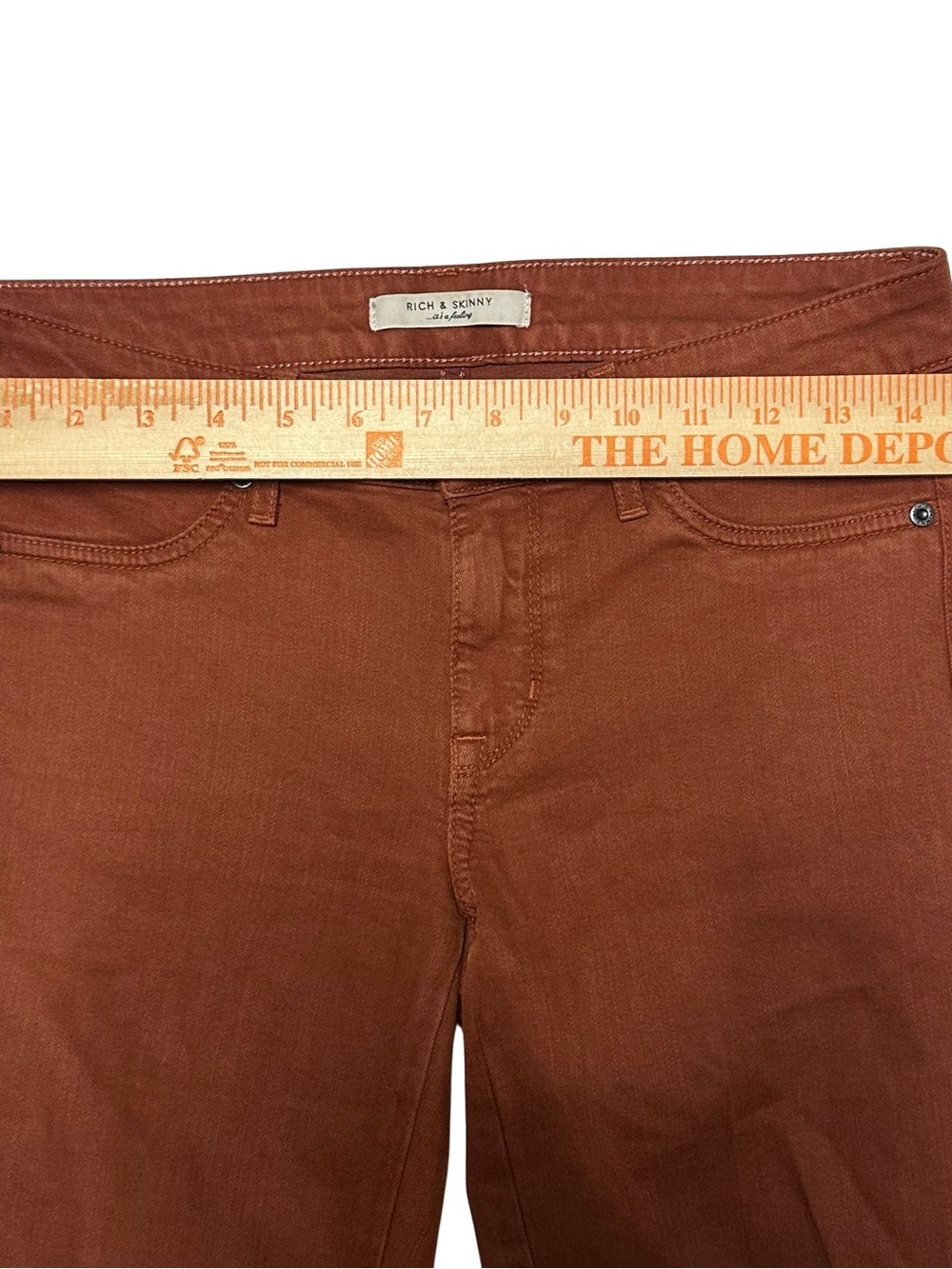 Rust Skinny Jeans - Unbranded - Picture 5 of 9